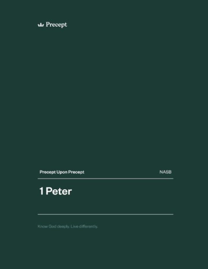 1 Peter Precept Upon Precept