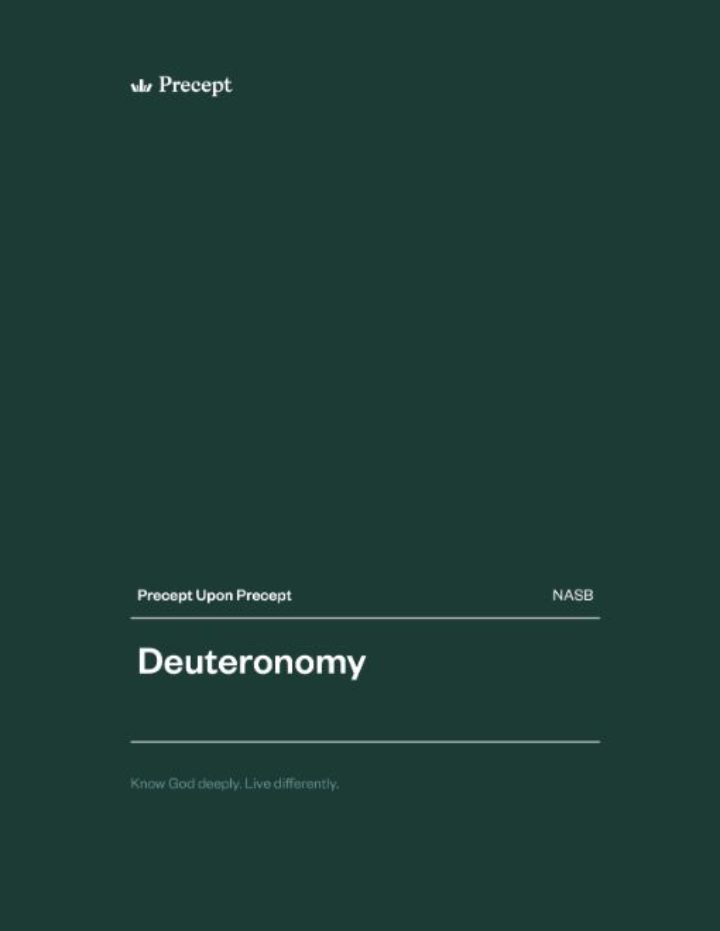 Deuteronomy Precept Upon Precept