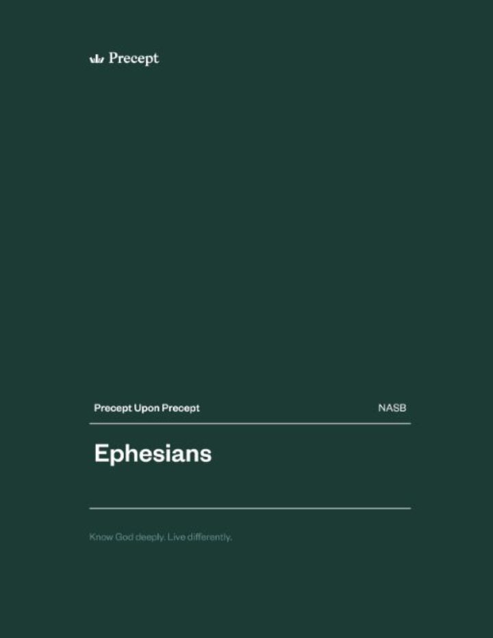 Ephesians Precept Upon Precept