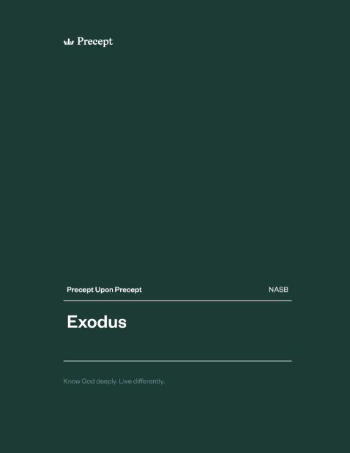 Exodus Precept Upon Precept