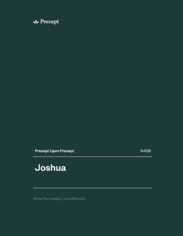 Joshua Precept Upon Precept