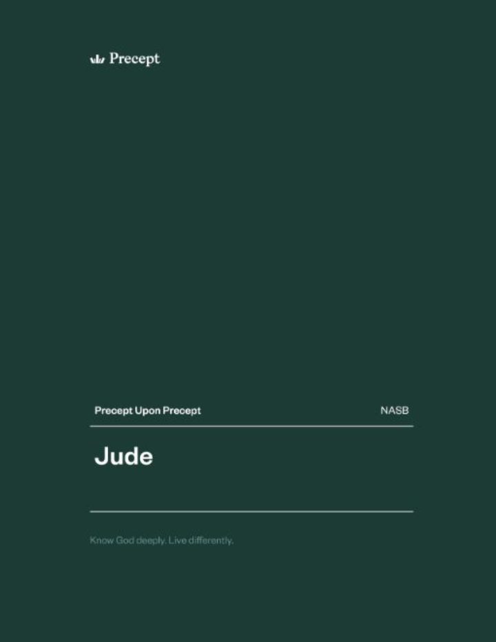 Jude Precept Upon Precept