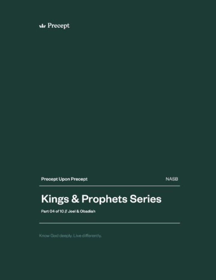 Kings and Prophets (Part 4) Precept Upon Precept
