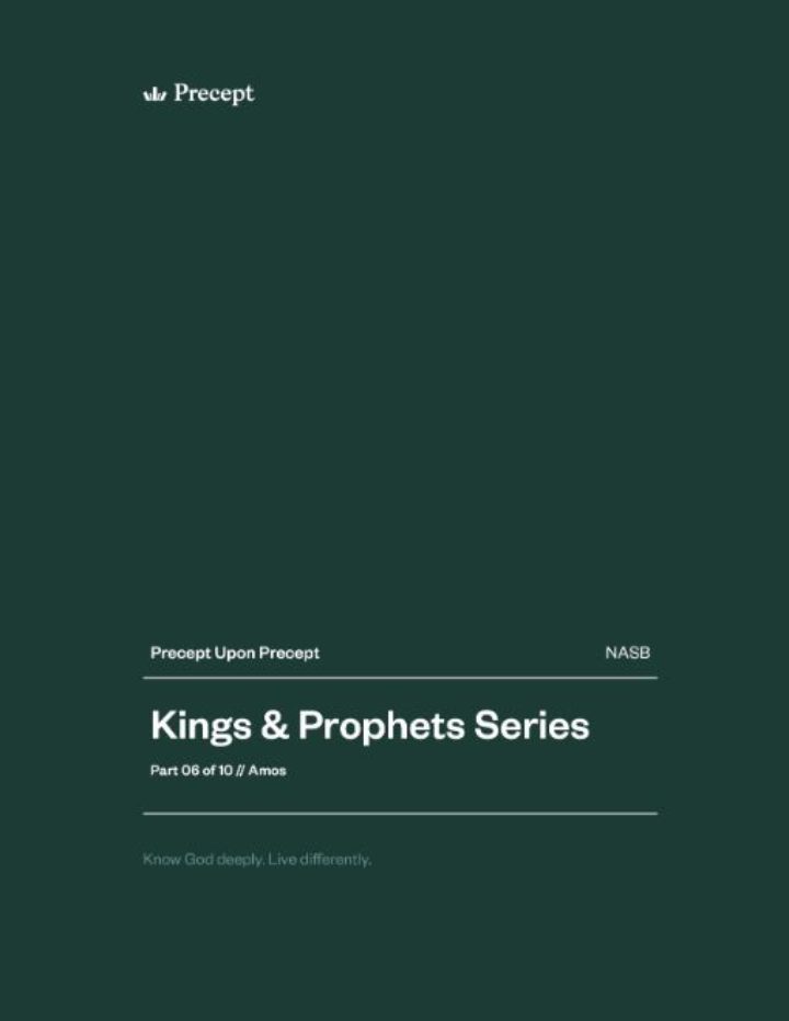 Kings and Prophets (Part 6) Precept Upon Precept