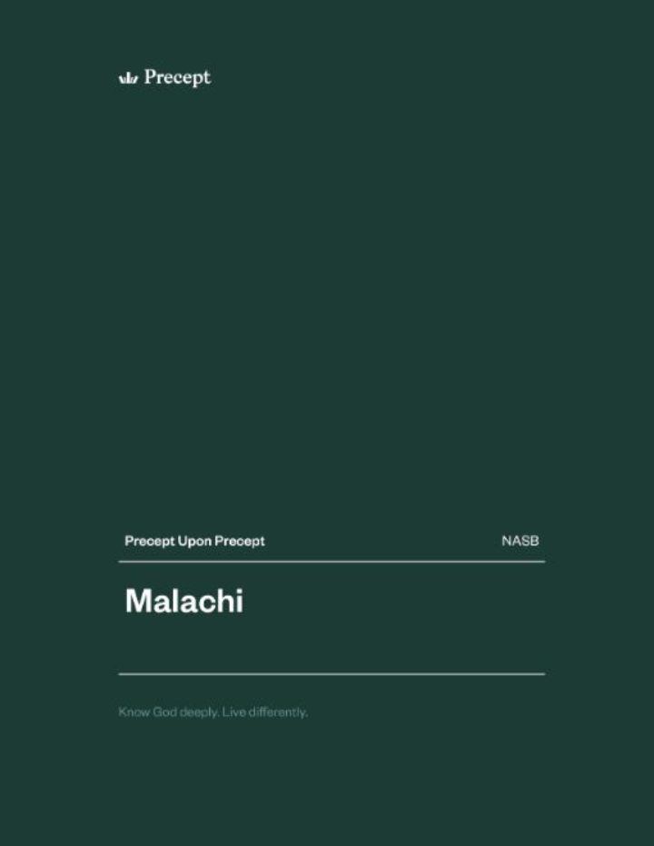 Malachi Precept Upon Precept