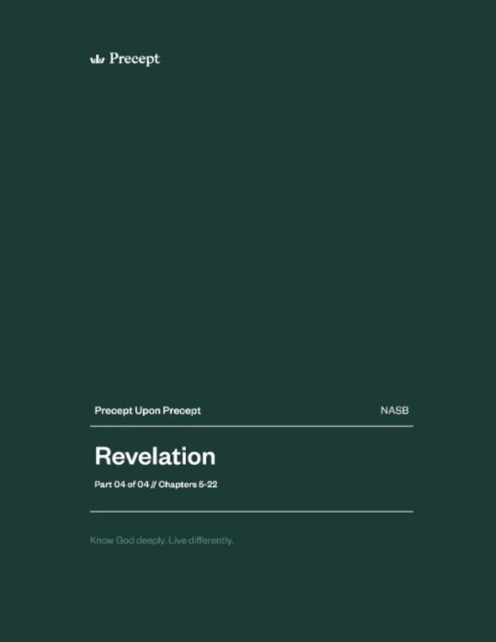 Revelation (Part 4) Precept Upon Precept