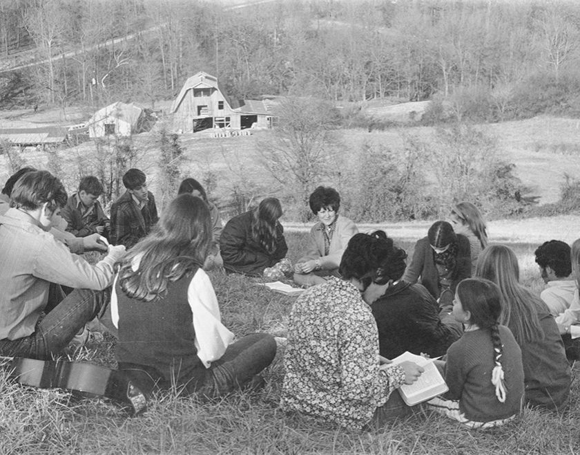 Reach Out Ranch | Kay and Jack Arthur in 1970 on their chicken ranch in Tennessee Valley