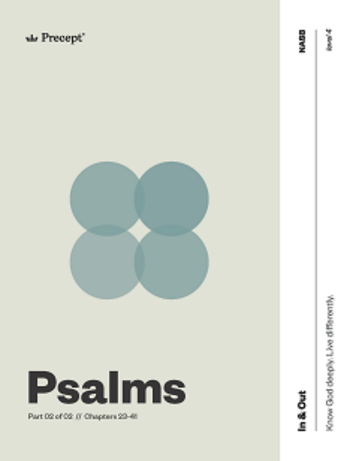 Psalms Part 02 In & Out NASB (Psalms 23–41)